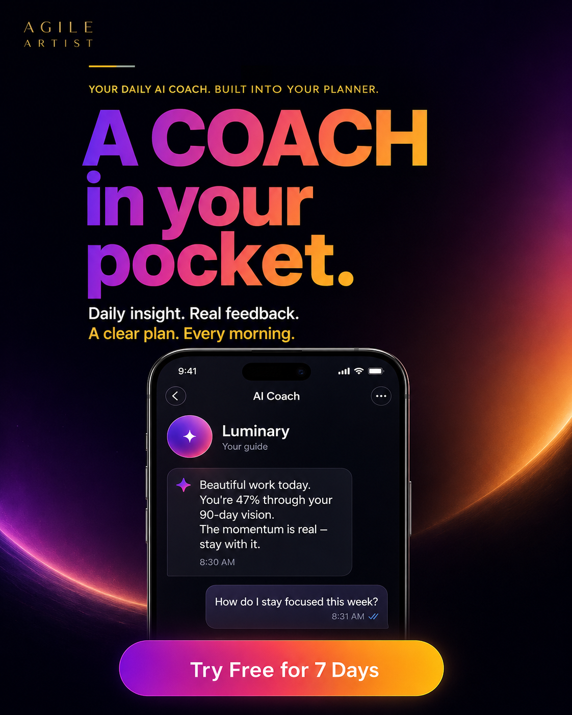Agile Artist — A Coach in Your Pocket