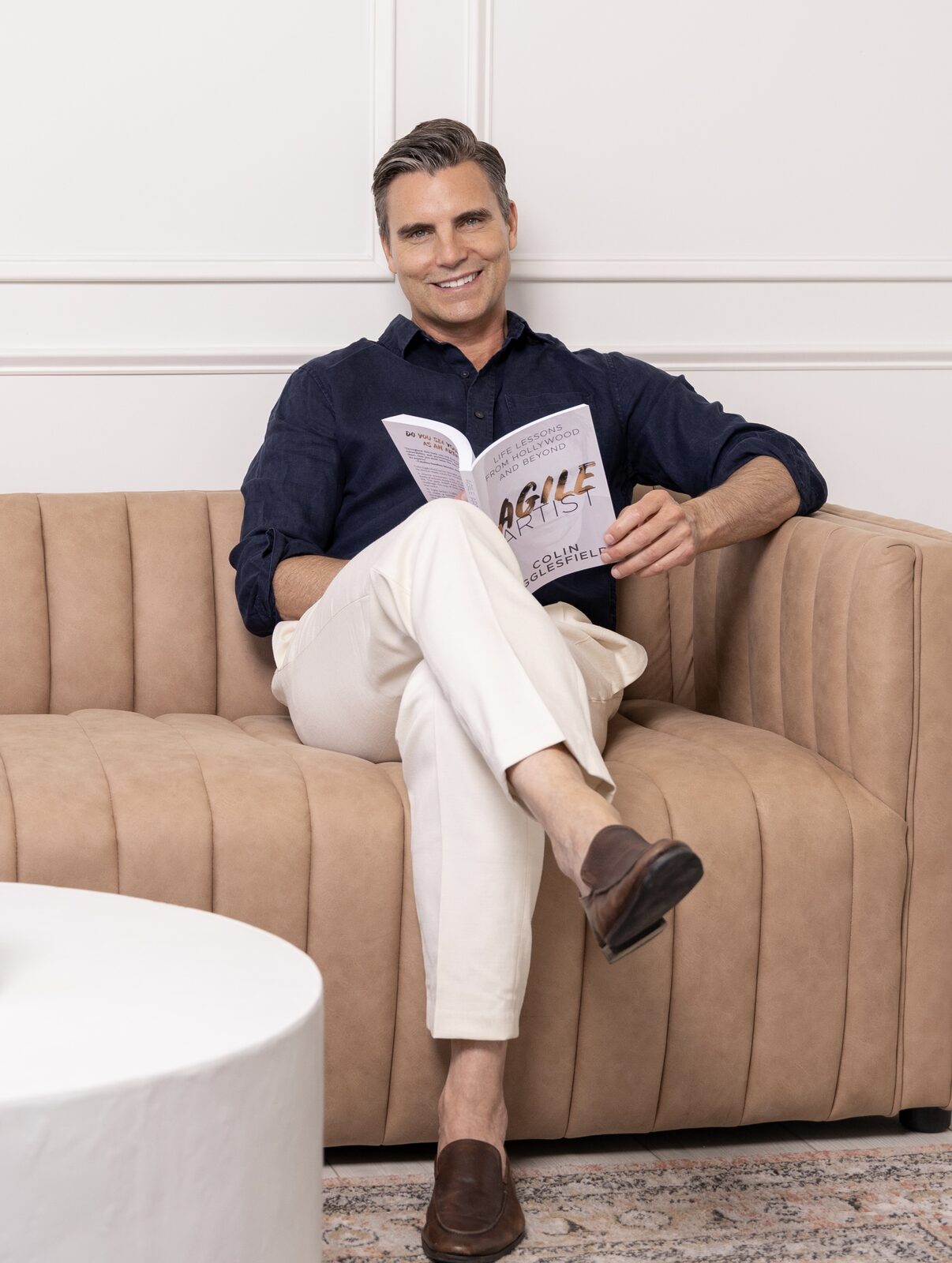 Colin Egglesfield reading Agile Artist