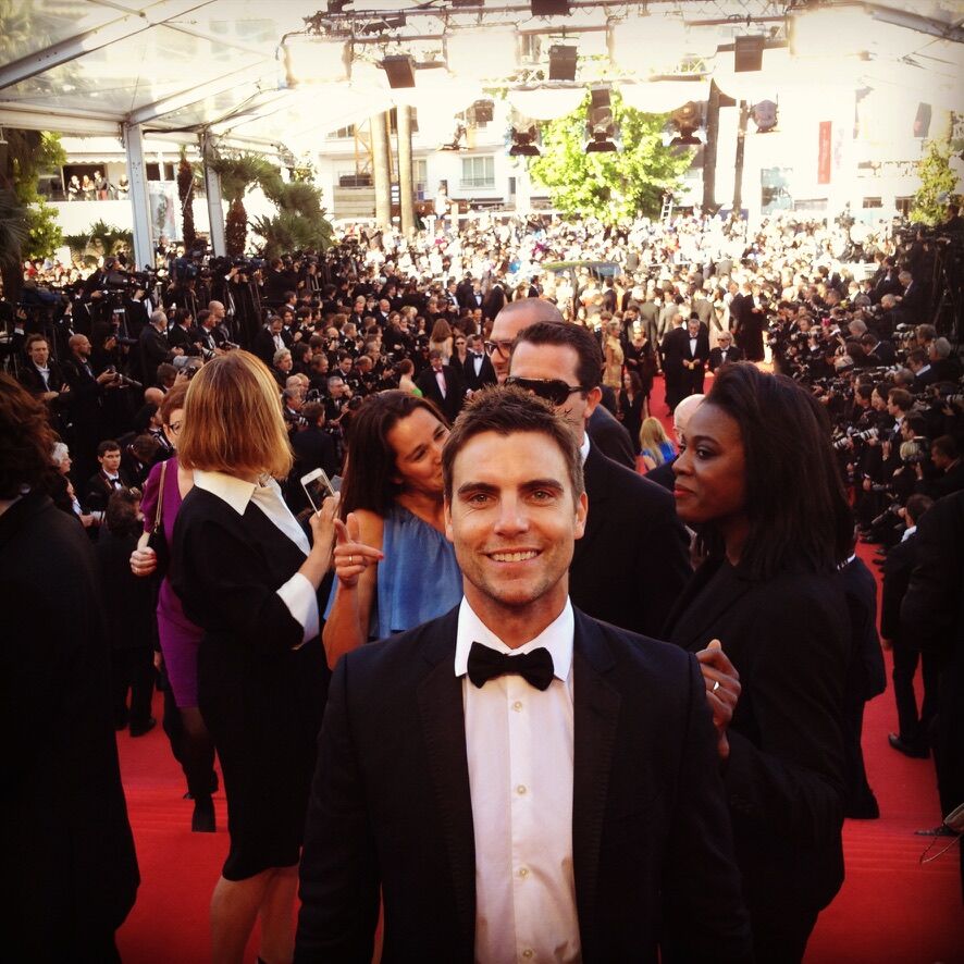 Colin at Cannes Film Festival