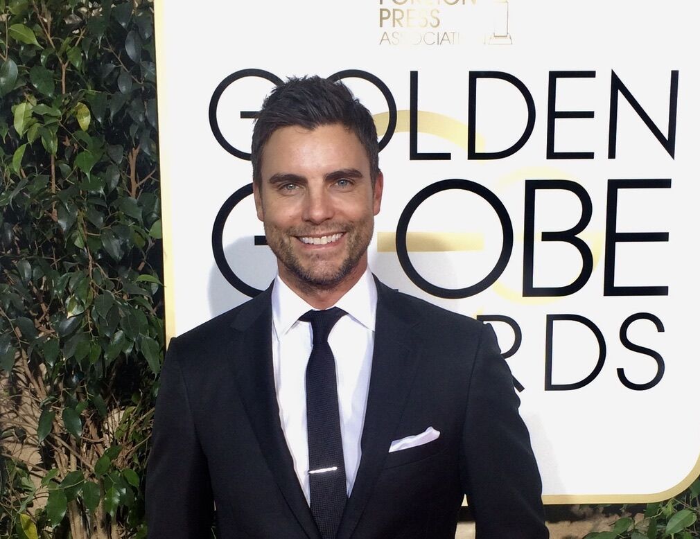 Colin Egglesfield at the Golden Globe Awards